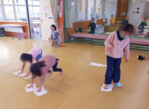 【12/26（金）ぞうきんレース】