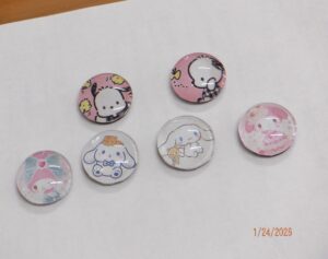 【1月　ぷくぷくマグネット】