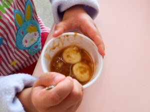 【1/25（日）　もちもちみたらし団子】